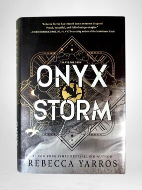 Onyx Storm Rebecca Yarros Brand New Standard Hardcover